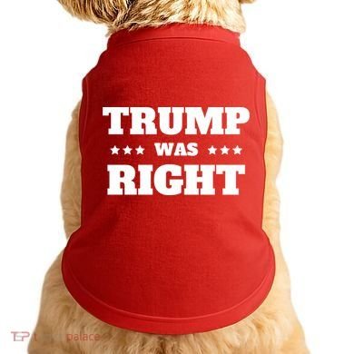 Trump Was Right Star Doggie Tank