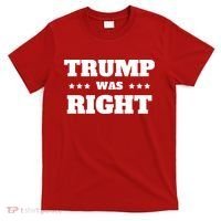 Trump Was Right Star T-Shirt thumb 0