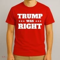 Trump Was Right Star T-Shirt thumb 3