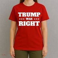 Trump Was Right Star T-Shirt thumb 4