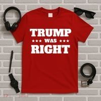 Trump Was Right Star T-Shirt thumb 5