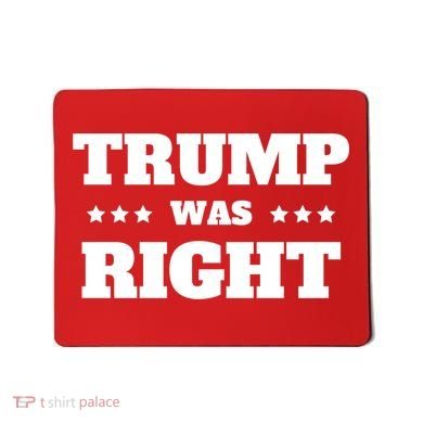 Trump Was Right Star Mousepad