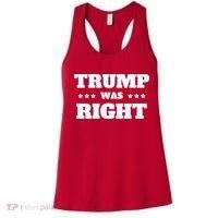 Trump Was Right Star Women's Tank Top thumb 0