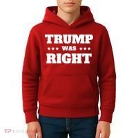 Trump Was Right Star Kids Hoodie thumb 4