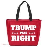 Trump Was Right Star Tote Bag thumb 0