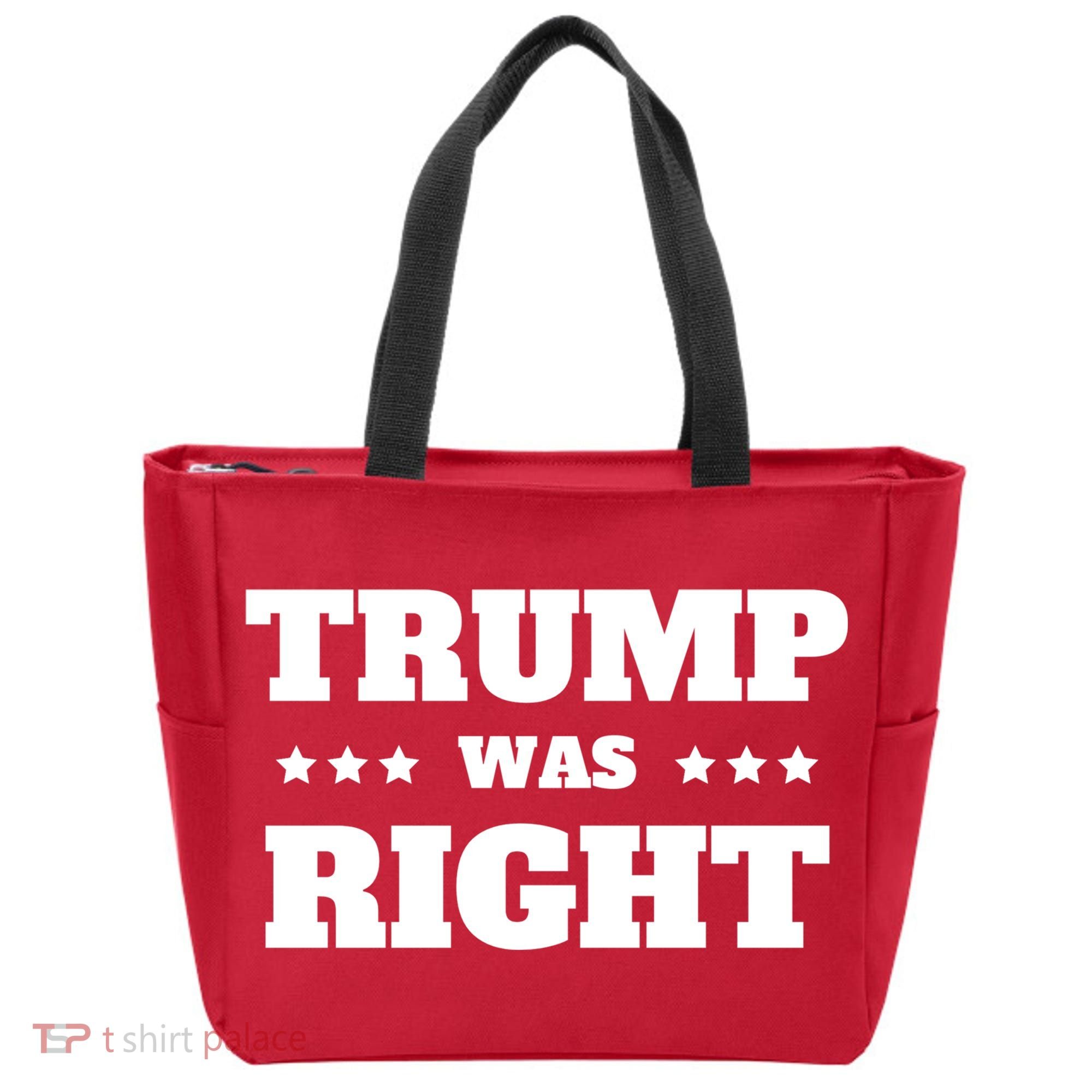 Trump Was Right Star Tote Bag