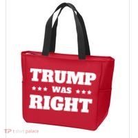 Trump Was Right Star Tote Bag thumb 3