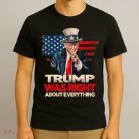 Trump Was Right About Everything President Donald Trump 2024 T-Shirt thumb 3