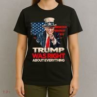 Trump Was Right About Everything President Donald Trump 2024 T-Shirt thumb 4