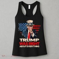 Trump Was Right About Everything President Donald Trump 2024 Women's Tank Top thumb 3