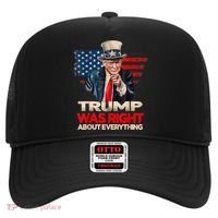 Trump Was Right About Everything President Donald Trump 2024 Hat thumb 0