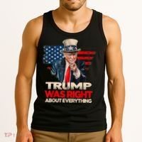 Trump Was Right About Everything President Donald Trump 2024 Tank Top thumb 3