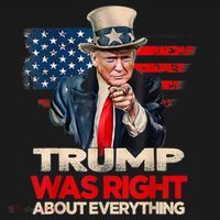Trump Was Right About Everything President Donald Trump 2024 Kids Sweatshirt thumb 2