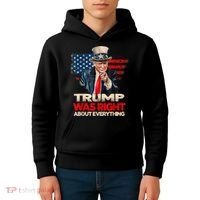Trump Was Right About Everything President Donald Trump 2024 Kids Hoodie thumb 4