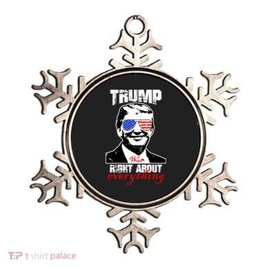 Trump Was Right About Everything Sunglasses USA Ornament