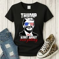 Trump Was Right About Everything Sunglasses USA Women's T-Shirt thumb 3