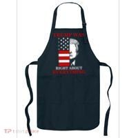 Trump Was Right About Everything USA Flag Apron thumb 0
