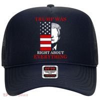 Trump Was Right About Everything USA Flag Hat thumb 0