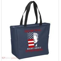Trump Was Right About Everything USA Flag Tote Bag thumb 2