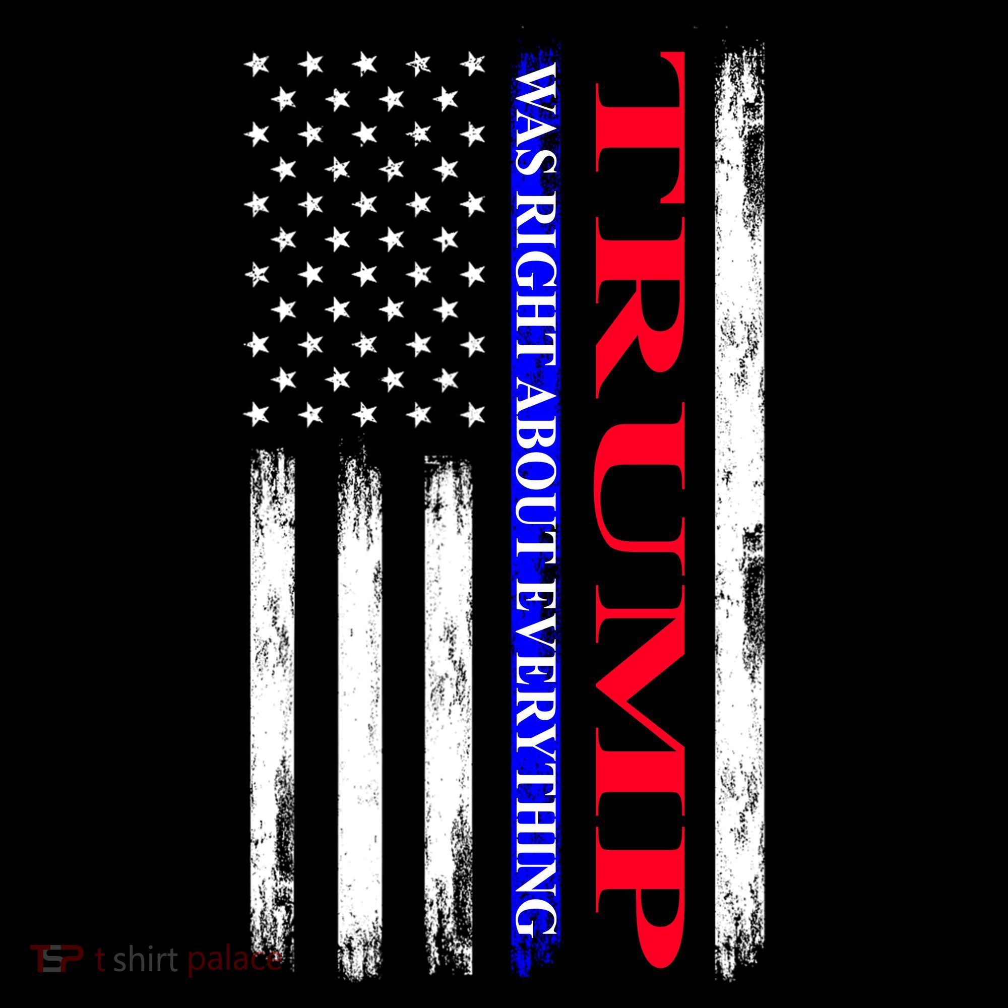 Trump Was Right About Everything American Flag Gift Coffee Mug