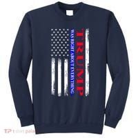Trump Was Right About Everything American Flag Gift Sweatshirt thumb 0