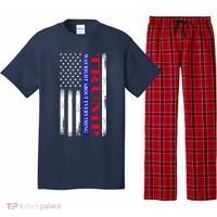 Trump Was Right About Everything American Flag Gift Pajama Set thumb 0
