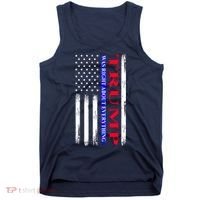Trump Was Right About Everything American Flag Gift Tank Top thumb 0