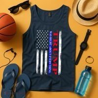 Trump Was Right About Everything American Flag Gift Tank Top thumb 4