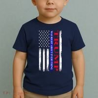 Trump Was Right About Everything American Flag Gift Toddler T-Shirt thumb 2