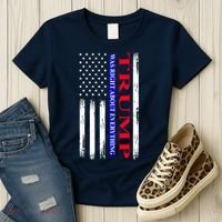 Trump Was Right About Everything American Flag Gift Women's T-Shirt thumb 3