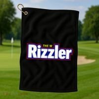 The W Rizzler For The Rizz God Golf Towel thumb 1