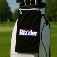 The W Rizzler For The Rizz God Golf Towel thumb 2