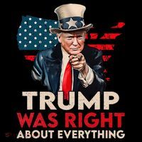 Trump Was Right About Everything Funny T-Shirt thumb 7