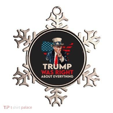 Trump Was Right About Everything Funny Ornament