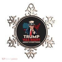 Trump Was Right About Everything Funny Ornament thumb 0