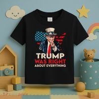 Trump Was Right About Everything Funny Toddler T-Shirt thumb 3