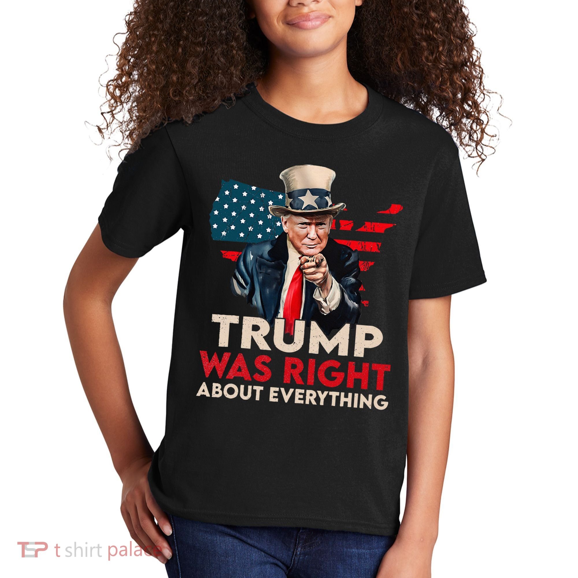 Trump Was Right About Everything Funny Kids T-Shirt