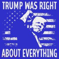 Trump Was Right About Everything American Flag 45 47 Mousepad thumb 1