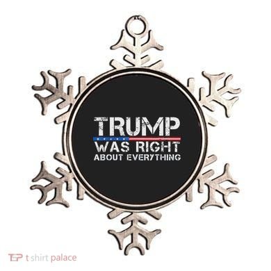 trump was right about everything Gift Ornament