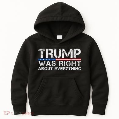 trump was right about everything Gift Kids Hoodie