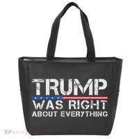 trump was right about everything Gift Tote Bag thumb 0