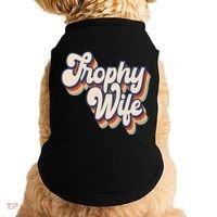 Trophy Wife Retro Style Doggie Tank thumb 0