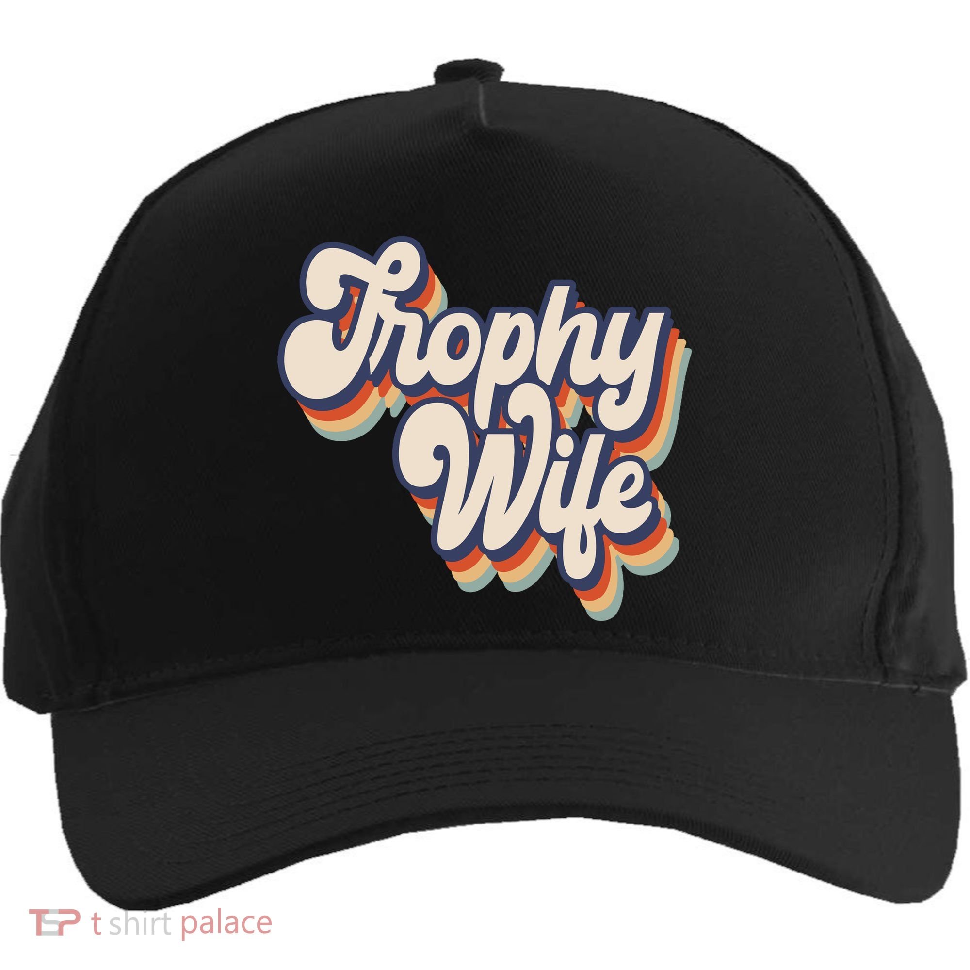 Trophy Wife Retro Style Five-Panel Snapback Cap