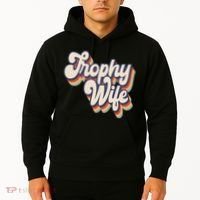 Trophy Wife Retro Style Hoodie thumb 2