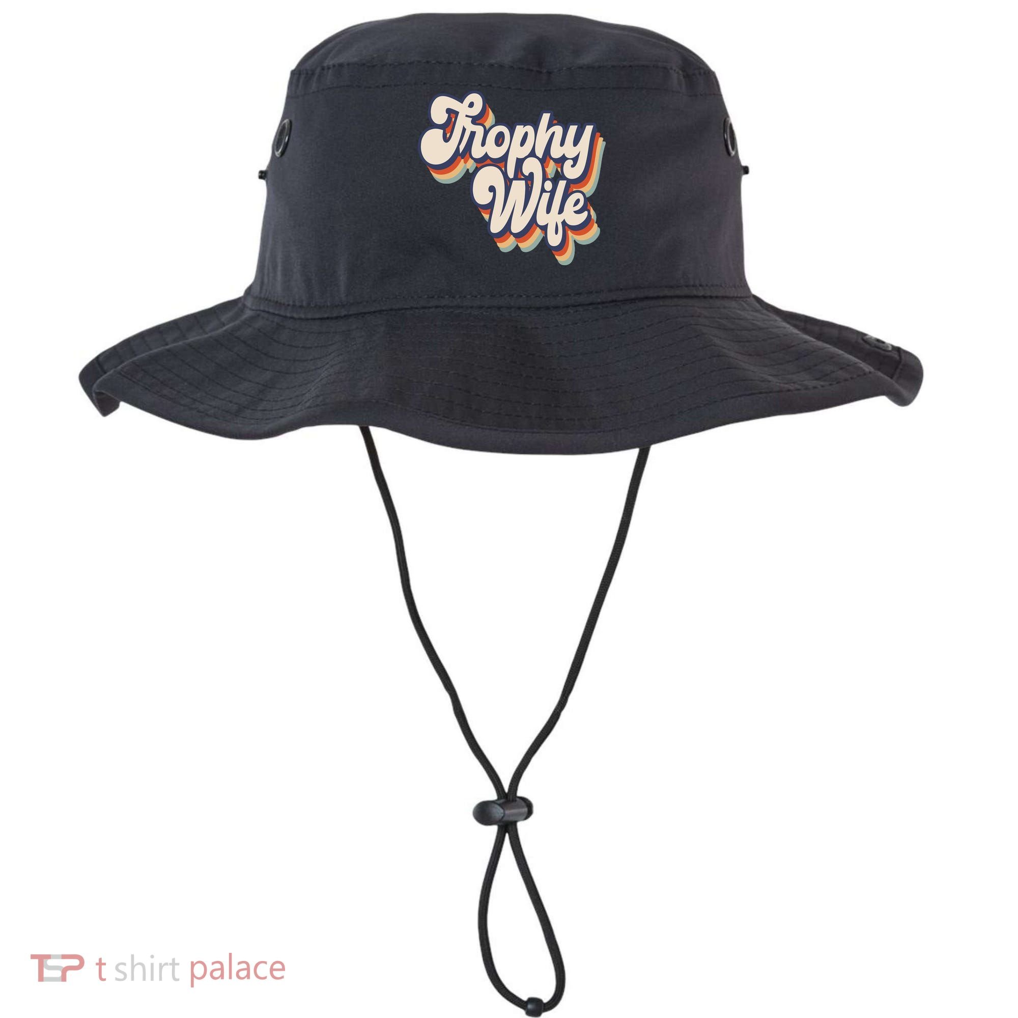Trophy Wife Retro Style Bucket Hat
