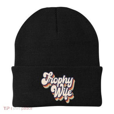 Trophy Wife Retro Style Beanie