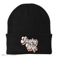 Trophy Wife Retro Style Beanie thumb 0