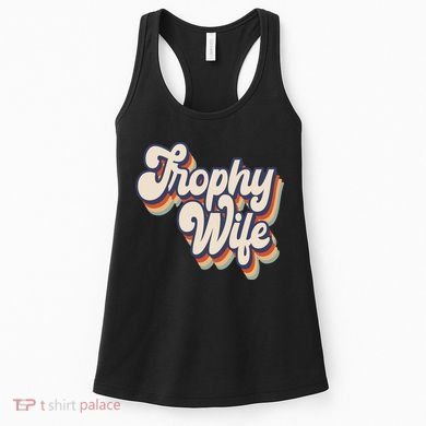 Trophy Wife Retro Style Women's Tank Top