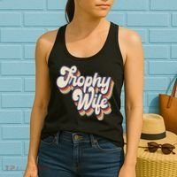 Trophy Wife Retro Style Women's Tank Top thumb 2