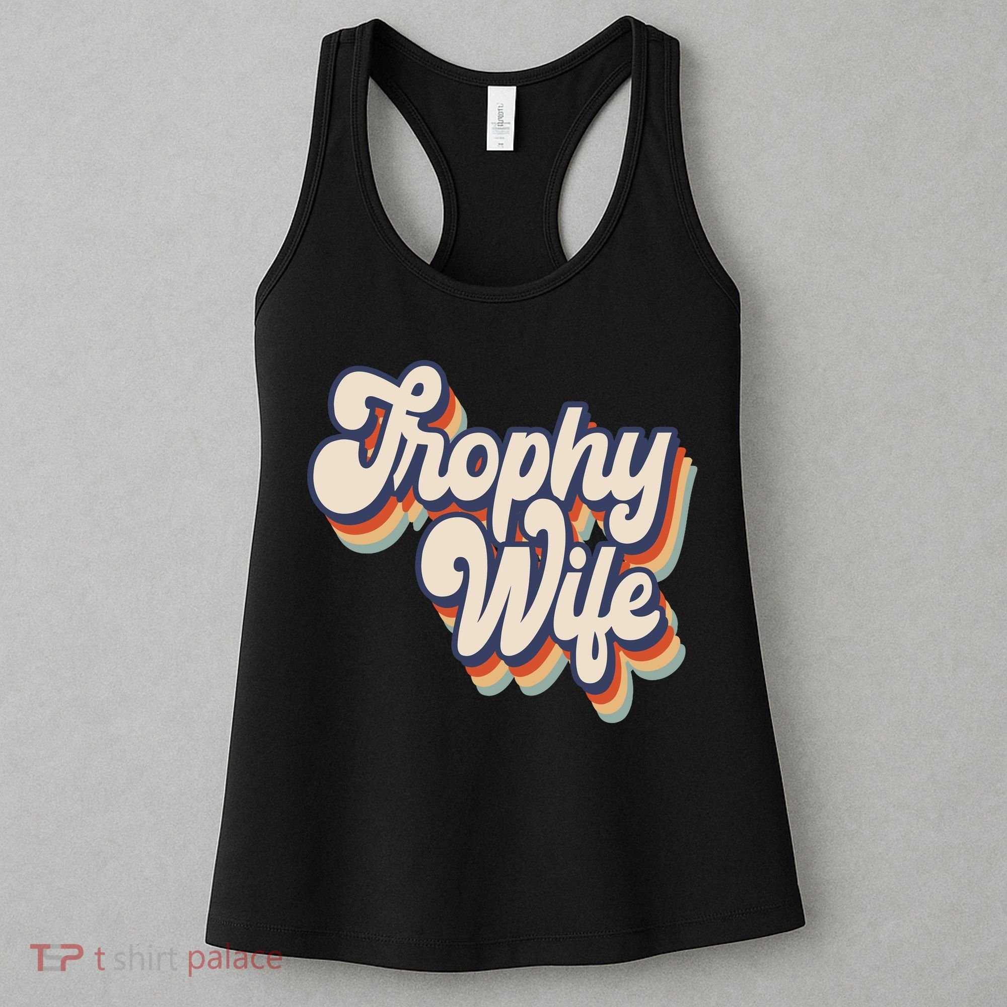 Trophy Wife Retro Style Women's Tank Top